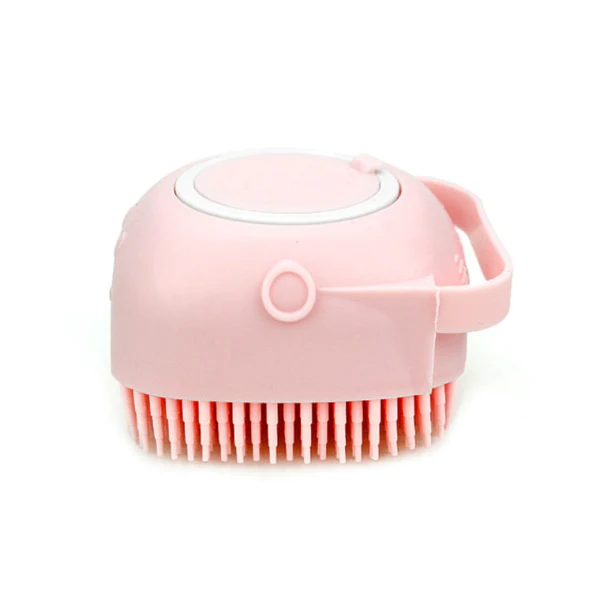 Pet Dog Massage Shampoo Brush Cat Comb Grooming Scrubber Brush for Bathing Short Hair Soft Silicone Brushes Cleaning Accessories