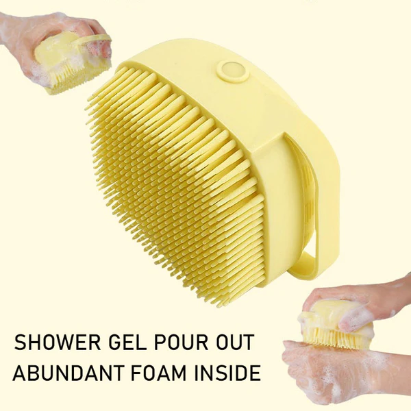 Pet Dog Massage Shampoo Brush Cat Comb Grooming Scrubber Brush for Bathing Short Hair Soft Silicone Brushes Cleaning Accessories