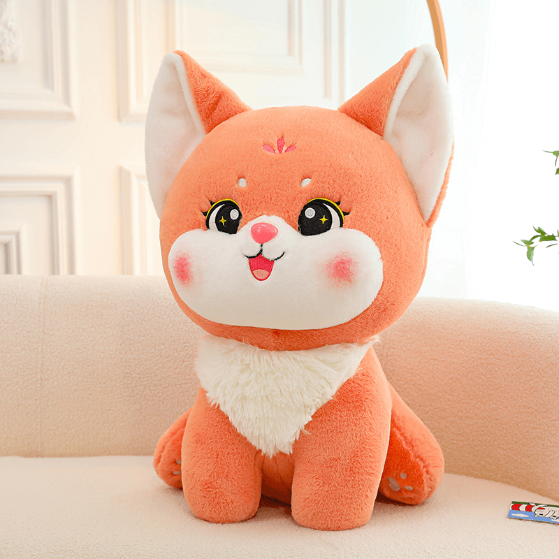 Cute Fox Plush Toys Stuffed Animals Birthday Gift