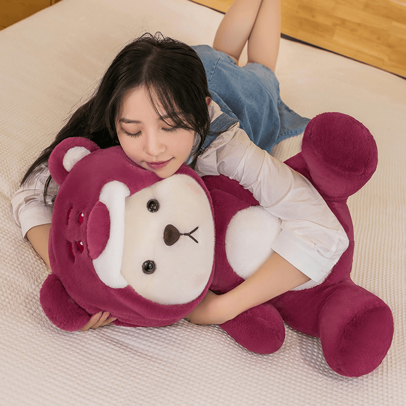 Cute Bear doll girl birthday gift Sleeping Rest Hug
