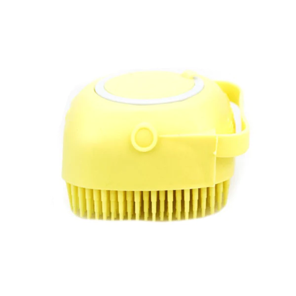 Pet Dog Massage Shampoo Brush Cat Comb Grooming Scrubber Brush for Bathing Short Hair Soft Silicone Brushes Cleaning Accessories