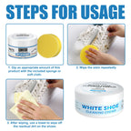 White Shoes Cleaning Cream Powerful Stain Remover Cleaning Cream