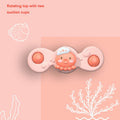 Cartoon Car Windows Sucker Spinning Spinner Toy