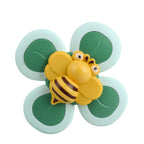 Cartoon Car Windows Sucker Spinning Spinner Toy