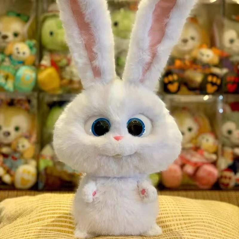 White Rabbit Doll Plush Toy Soft Cute Bunny Toy