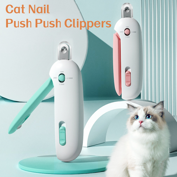 Cat Grooming Dog Cat Push Push Nail Clippers