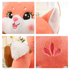 Cute Fox Plush Toys Stuffed Animals Birthday Gift