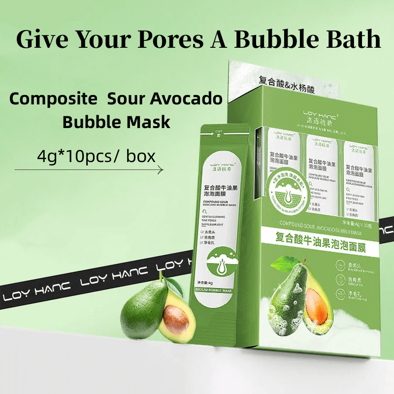 Composite Sour Avocado Bubble Fruit Mask