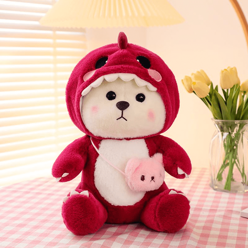 Cuddly Cap Bear Plush Toys Children's Sleeping Gift