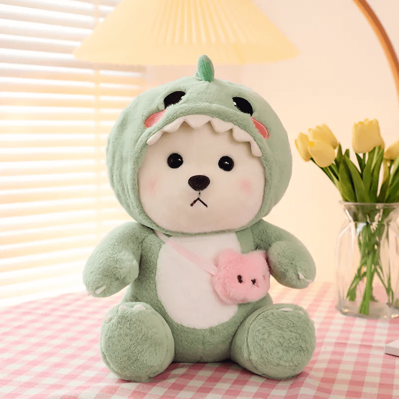 Cuddly Cap Bear Plush Toys Children's Sleeping Gift