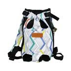 Pet Backpack Carrier For Cat Dogs Front Travel Carrying Breathable Portable Four-legged Bag