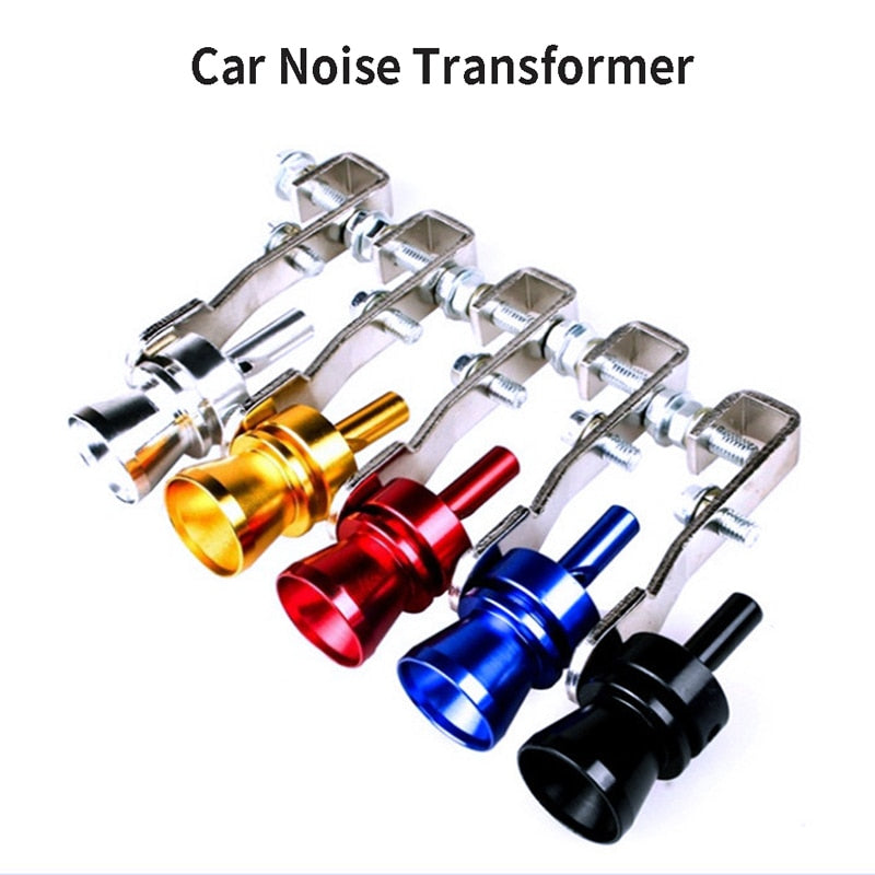 Car Turbo Sound Twister Motorbike Exhaust Whistle Pipe Sound Muffler