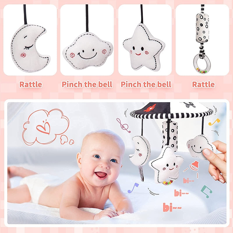 Infant Hanging Bell Rattle Mobile Baby Toys