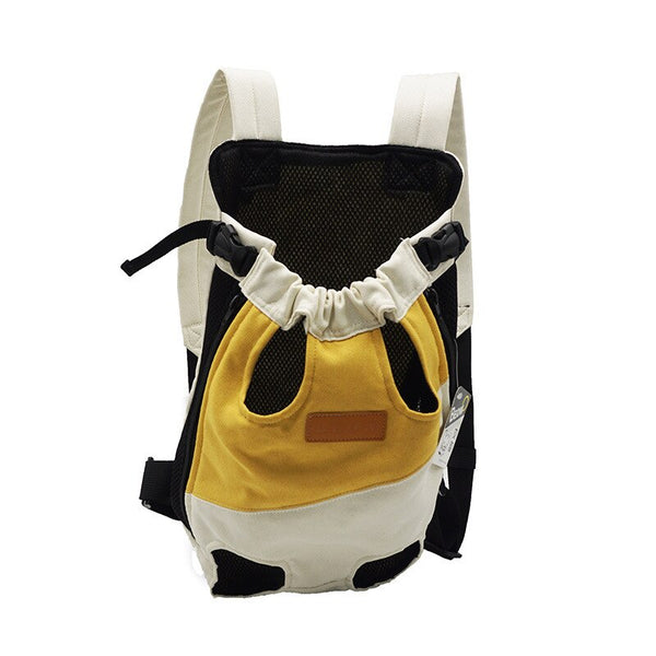 Pet Backpack Carrier For Cat Dogs Front Travel Carrying Breathable Portable Four-legged Bag