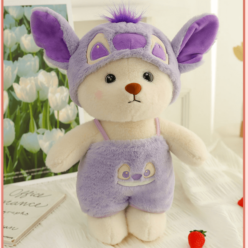 Transformed Bear Plush Toy Stuffed Animals Soft Kids Babys Toys