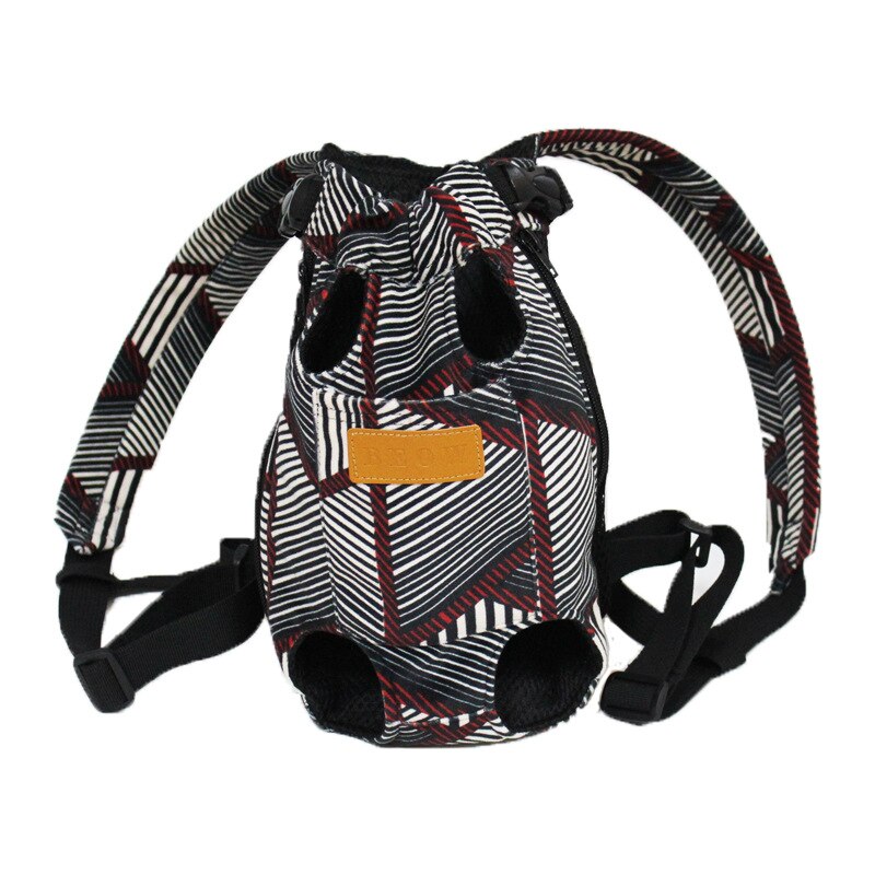 Pet Backpack Carrier For Cat Dogs Front Travel Carrying Breathable Portable Four-legged Bag