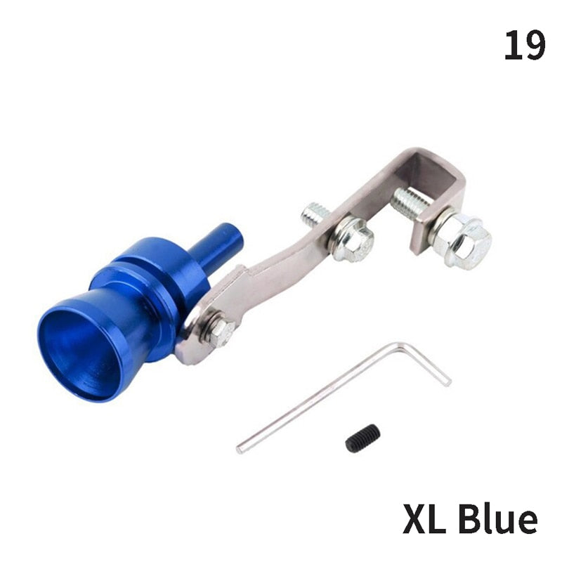 Car Turbo Sound Twister Motorbike Exhaust Whistle Pipe Sound Muffler