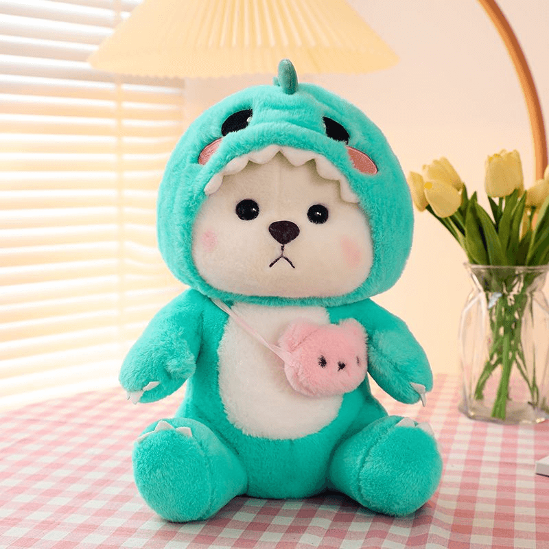 Cuddly Cap Bear Plush Toys Children's Sleeping Gift