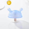 Simulated touch Baby Tooth Glue Silicone Mushroom Molar Stick
