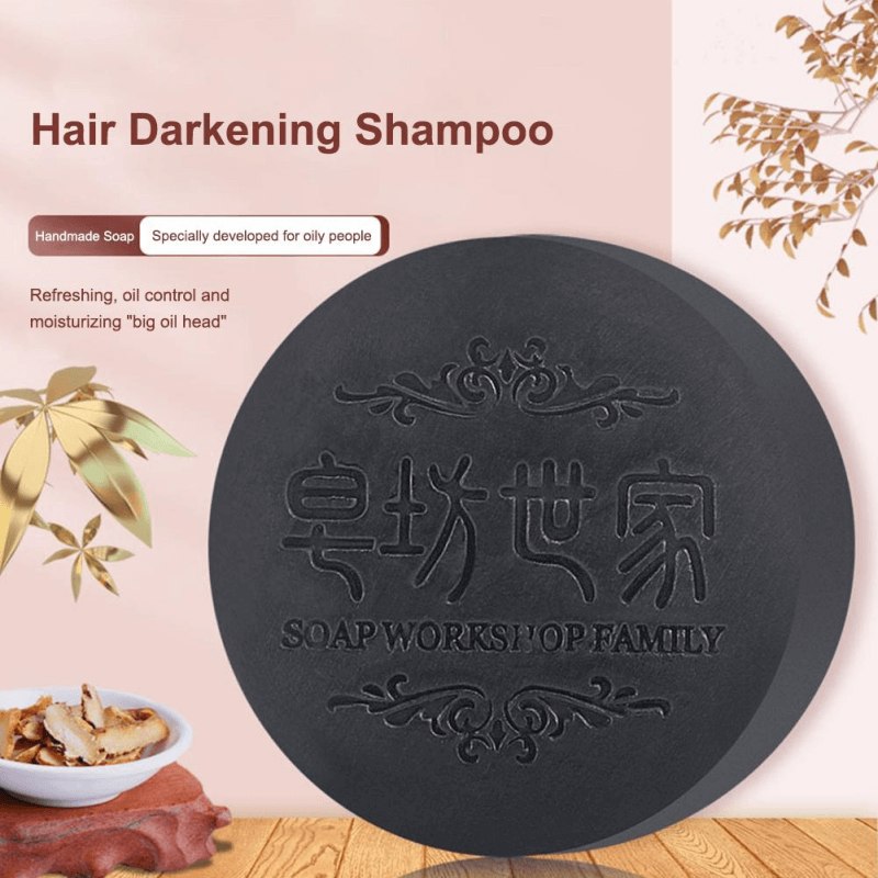Polygonum Multiflorum Nourishing Hair Roots Oil Control Handmade Soap