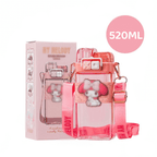 Cartoon Multifunctional Children's Water Cup Portable Summer Straw Cup