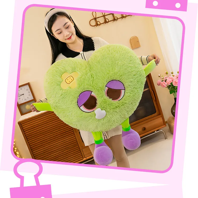 Cute Monster Plush Doll - Girls' Sleep Pillow, Princess-Style Birthday Gift