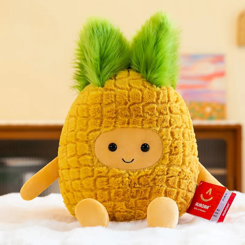 Ultra-Soft Cute Cactus Pineapple Plush Dolls - Healing Companion Toys & Lovely Gift