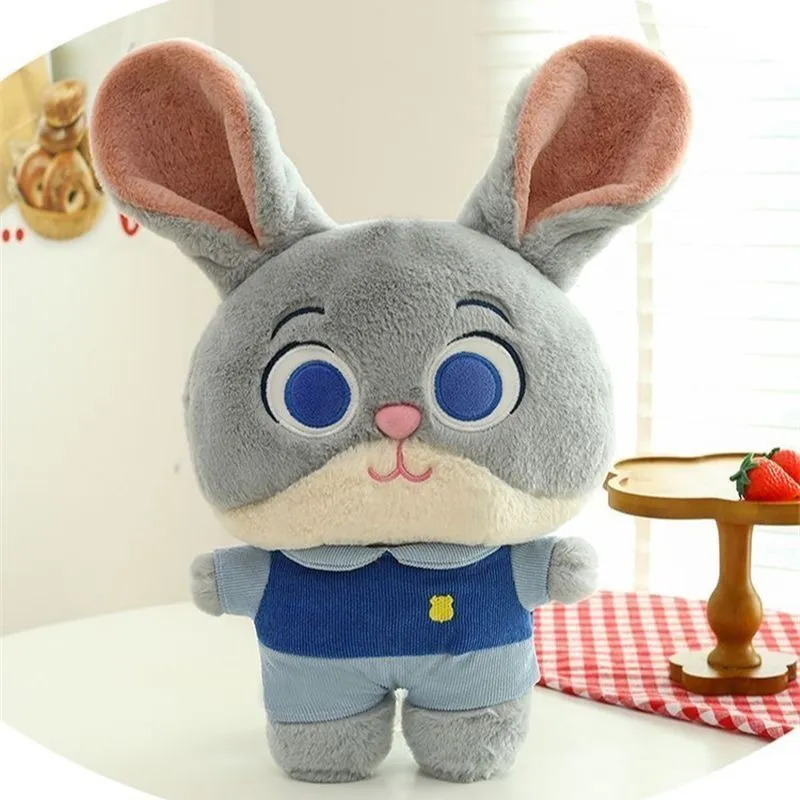 Zootopia Nick Wilde & Judy Hopps Plush Toys - Cute Stuffed Animals for Birthday