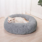 Soft Plush Cat Bed Mat Pet Warm Basket Cushion Cats House Sofa Dog Pillow Lounger Kennel Accessories Products Beds For Cat