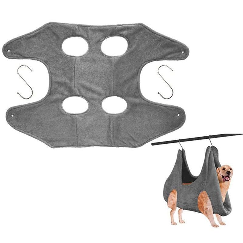 Soft Dog Cat Hammock Helper Harness Small Medium Dogs Cats Restraint Bag Convenient Pet Grooming Tool for Bathing Nail Trimming