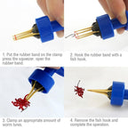 Bloodworm Clip Fishing Baits High Quality Lightweight Clip Earthworm Fishing Tackle Accessory