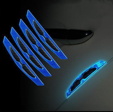 Car Reflective Sticker Car-styling Rearview Mirror Sticker Safety Warning Reflective Sticker Car Strip Stickers Exterior