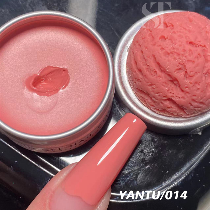 Ice Cream 26 Color Nail Polish Glue Solid Can Glue Flower Path Strawberry Latte Macarone Color