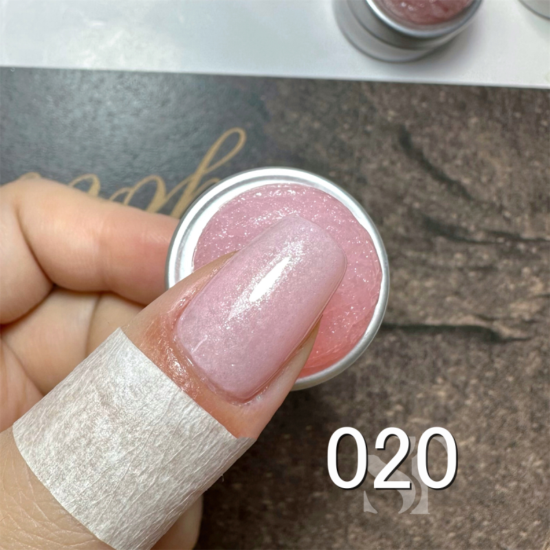 Peach Fairy 26 Color Nail Polish Glue Solid Cans