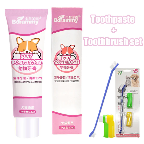 Edible Dog Toothpaste 120g for Cats To Remove Bad Breath And Calculus Pet Toothpaste