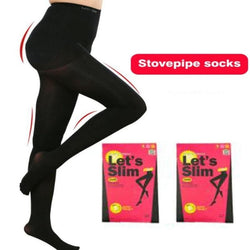 Let's Slim Stovepipe Socks Stovepipe Socks Stretch Stockings Jumpsuit 200M