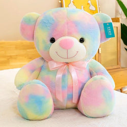 Colorful Teddy Plush Stuffed Bear Toy