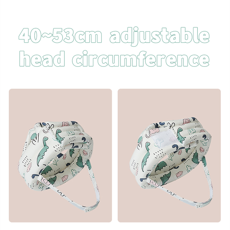 Cotton Baby Safety Helmet Head Protection Headgear Toddler Anti-fall Pad Children Learn To Walk Crash breathable protected Cap
