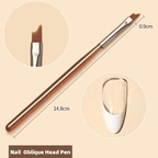 Nail Pen 9 PCS Set Painted Pull Line Dizzy Dye Gradient Brush