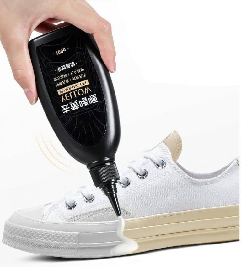 Shoe Whitening Cream Yellow Removing Gel