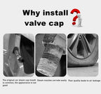 2024 New Luminous Tire Air Valve Cap Valve Core Cover