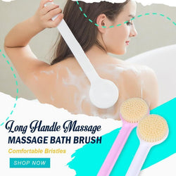 1 Piece Of Bath Towel Back Rub Bath Brush Exfoliating Massage Bathtub Shower Brush SPA Woman Man Skin Care Dry Body Brush