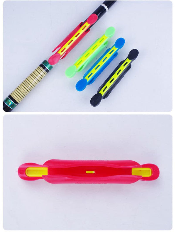 Rubber Fishing Rod Winding Clip Rubber Retracting Clip Hand Rod Winding Fishing Rod Winding Board
