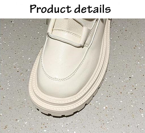 Women's Rubber Boots Female Shoes Thigh High Heels Round Toe Boots