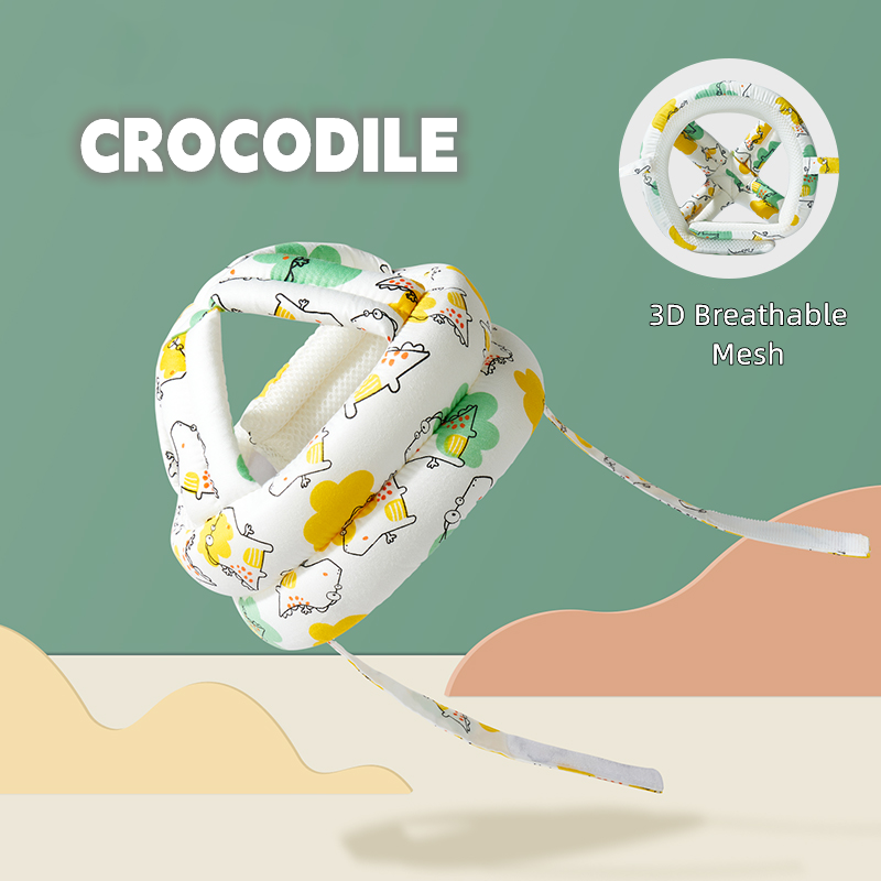 Cotton Baby Safety Helmet Head Protection Headgear Toddler Anti-fall Pad Children Learn To Walk Crash breathable protected Cap
