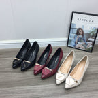 New Leather Shoes High Heels Breathable Dance Party Shoes