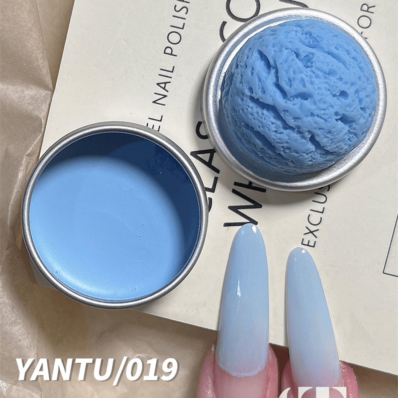 Ice Cream 26 Color Nail Polish Glue Ice Cream Research Tea Flower Path Solid Cans