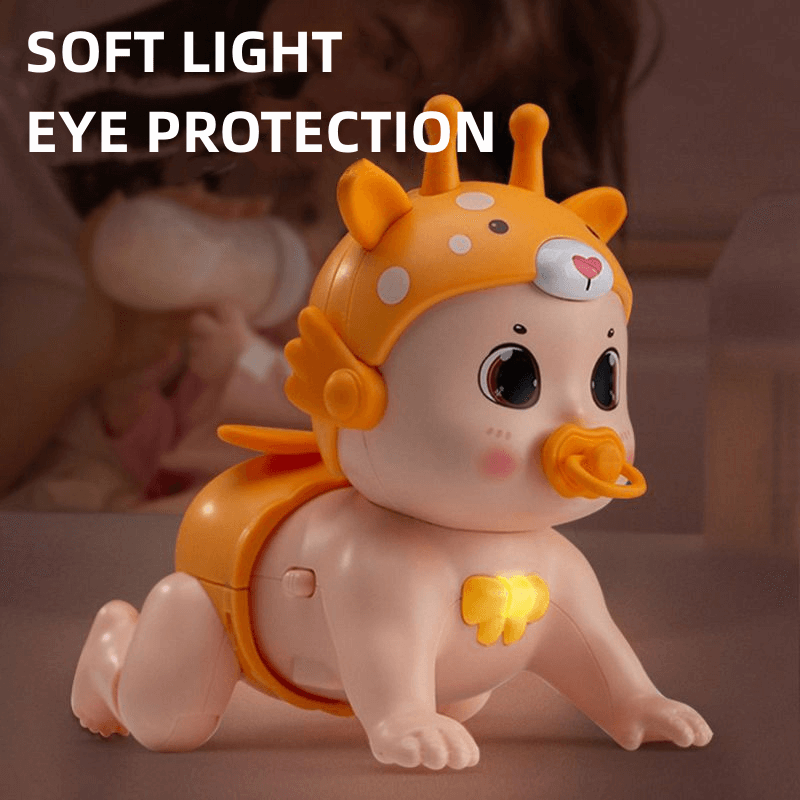 Baby Crawling Toy Guide Electric Bottle Crawling Kid Toys