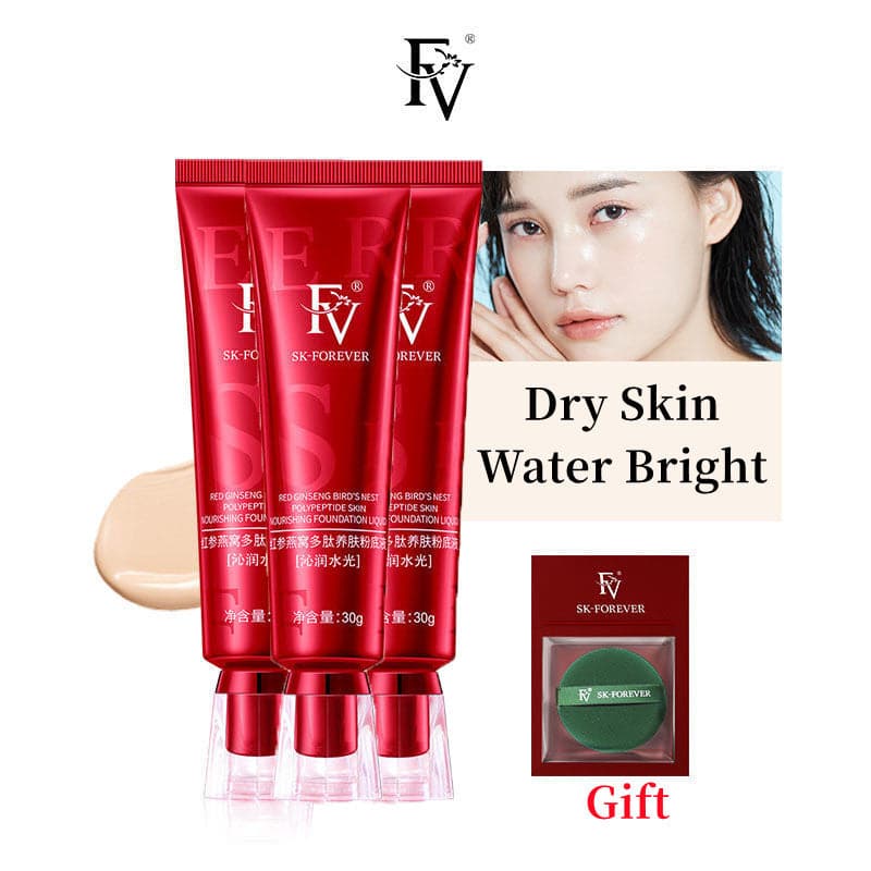 Red Foundation Precious Luxury Herbal Extracts Concealer Oil-control Waterproof Hydrating Makeup Base Cream
