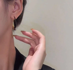 2022 New Fashion Light Luxury Cross Earrings